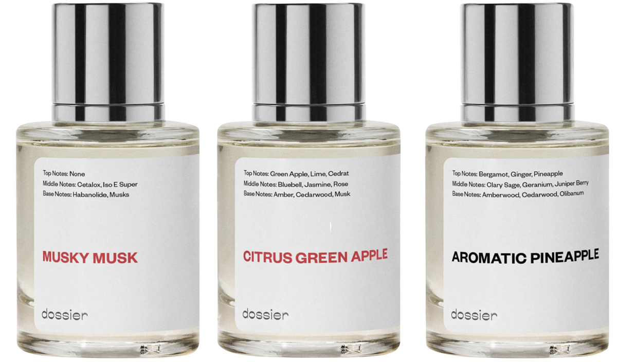 Dossier Perfumes Are Up to 90% LESS Than Designer Scents!