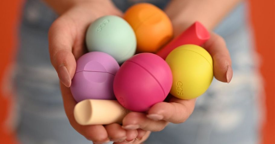 eos Juicy Vibes Lip Balm 3-Pack Only $5 Shipped on Amazon | Great Stocking Stuffer