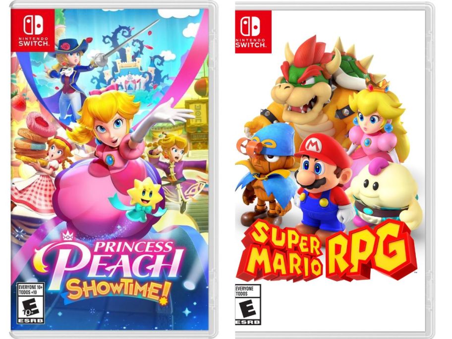 two nintendo switch games