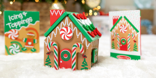 WOW! Melissa & Doug Gingerbread House Play Set Just $15 on Walmart.com (Regularly $50)