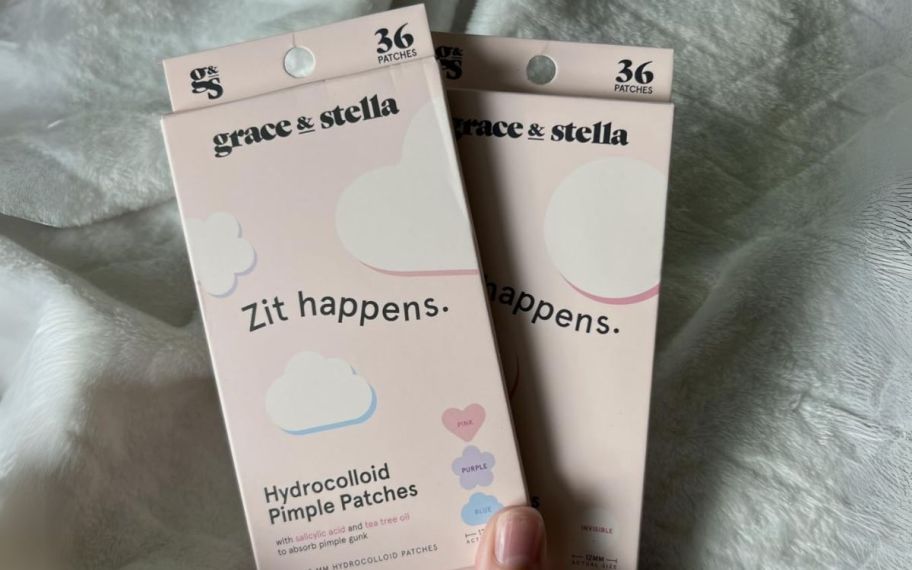 2 boxes of grace and stella pimple patches