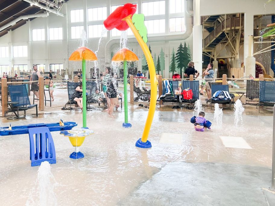 infant toddler play area at great wolf lodge