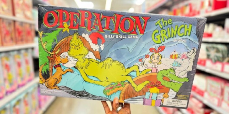 Operation Dr. Seuss Grinch Board Game Just $19.97 on Walmart.com