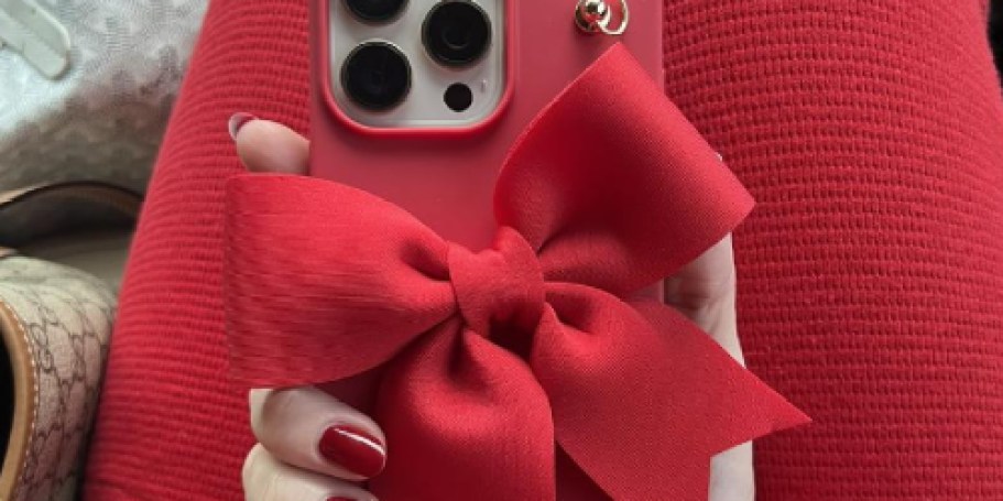 Holiday Bow iPhone Case Only $12 on Target.com (Reg. $20)