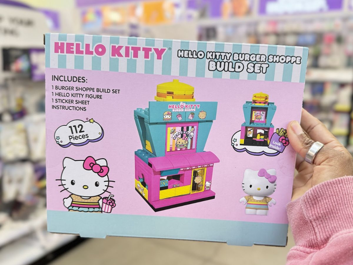 Five Below Hello Kitty Building Block Sets ONLY $5