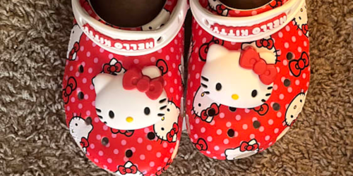 Score Crocs for $25 Per Pair – Mix & Match Disney, Hello Kitty, Peanuts & More!