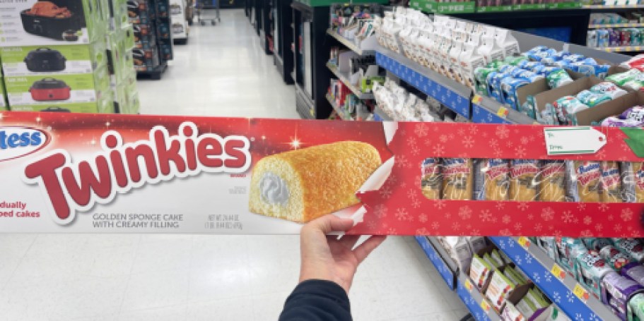 Walmart Holiday Treats: GIANT Twinkies Gift Box, Twix by the Yard & More