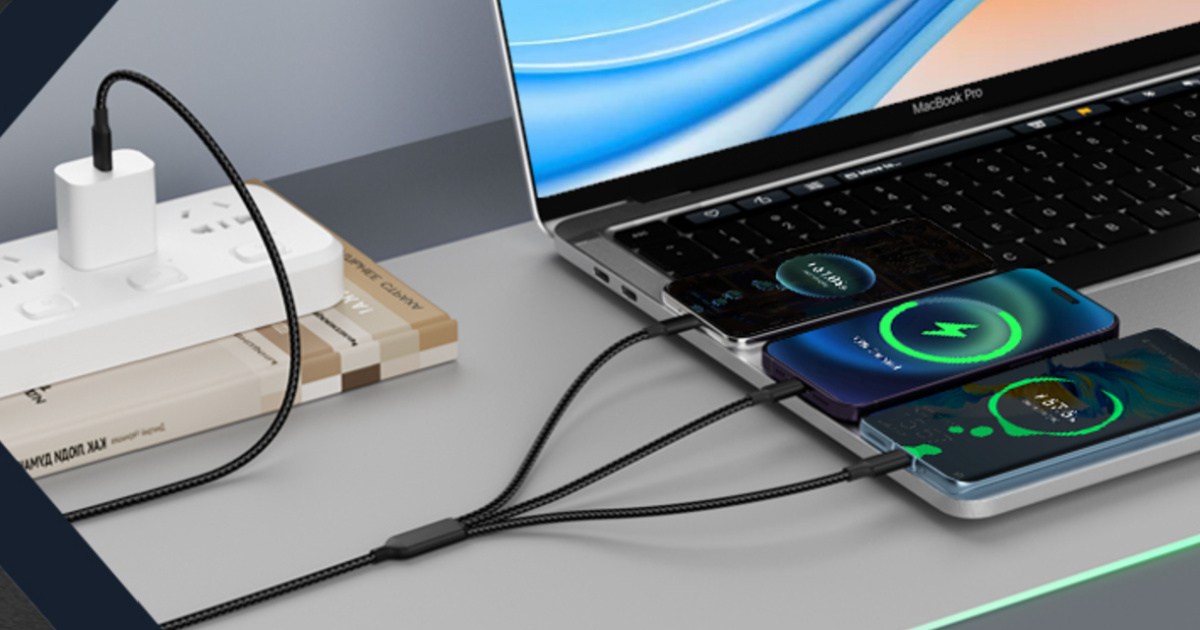 iPhone 3-in-1 Charging Cables 2-Pack $4.79 Shipped w/ Amazon Prime ...