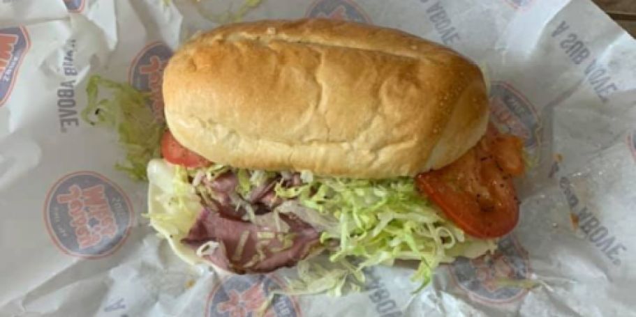 FREE Mini Jersey Mike’s Sandwich (Easy Peasy!)