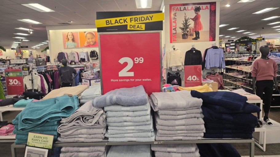 Kohl’s Black Friday Doorbusters Live Now (Save on Toys, Bedding, Outerwear, & More!)