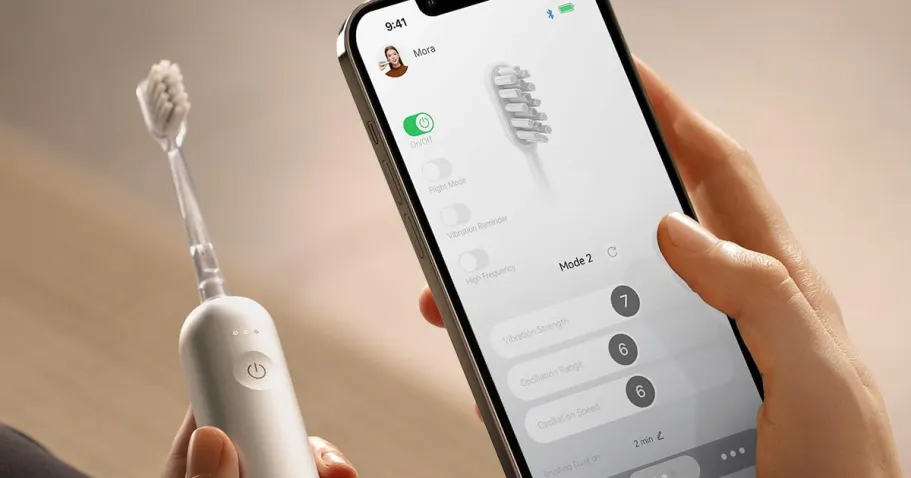 Electric Smart Toothbrush Just $44 Shipped on Amazon | Includes Free App w/ Customized Settings