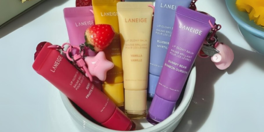 Laneige Glowy Lip Balms from $16 Each + 4 FREE Gifts & 3 Samples!