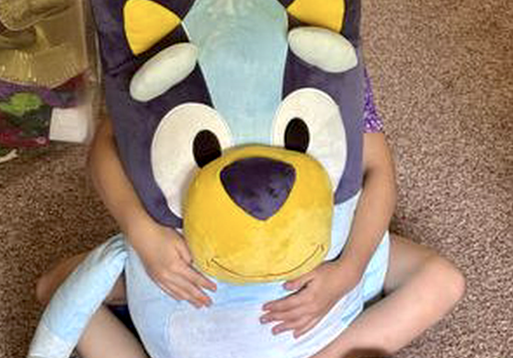 HUGE Bluey 36″ Plush Just $25 on Walmart.com (Sells Out EVERY Time!)