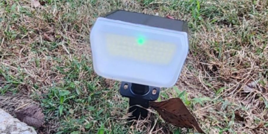 Outdoor LED Solar Lights 4-Pack Only $16.79 on Amazon (Reg. $40)