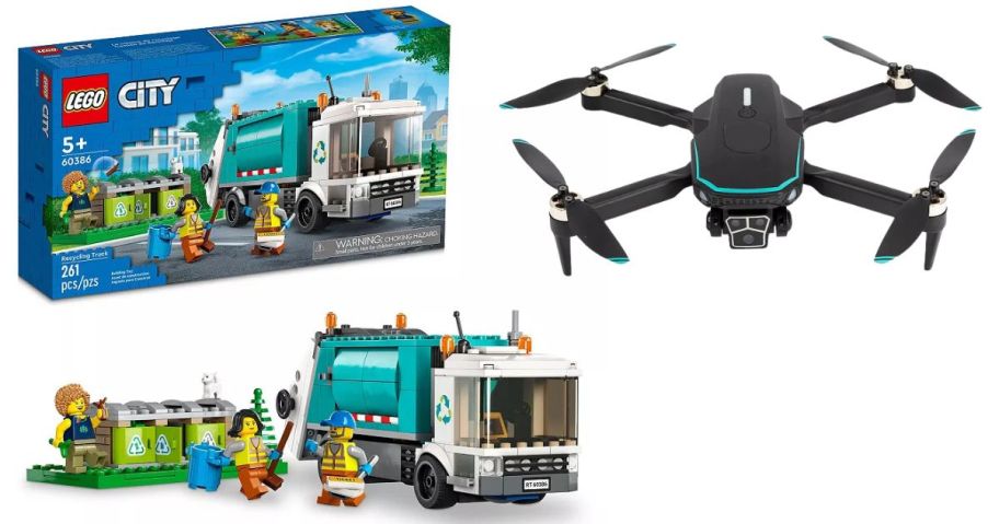 lego and drone stock images