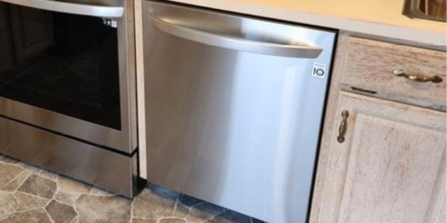 Over $550 Off This LG Dishwasher w/ Three Racks on HomeDepot.com