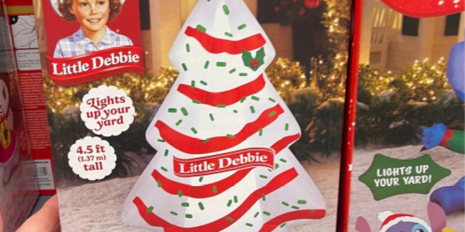 Christmas Inflatables at Walmart (Little Debbie, Disney, Hello Kitty & More!)