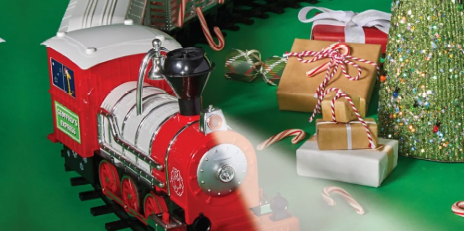 *HOT*  70% Off Macy’s Toy Sale | Motorized Holiday Train Just $39.99 Shipped (Reg. $140)