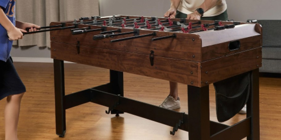 Score Big: 4-in-1 Game Table Only $99 Shipped on Walmart.com (Reg. $400) – Foosball, Air Hockey & More!