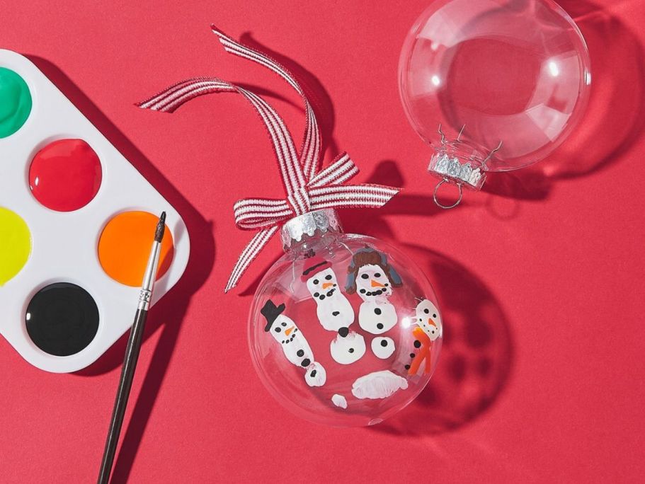 FREE Michaels Kids Christmas Classes | Make a Snowman Ornament on 11/9