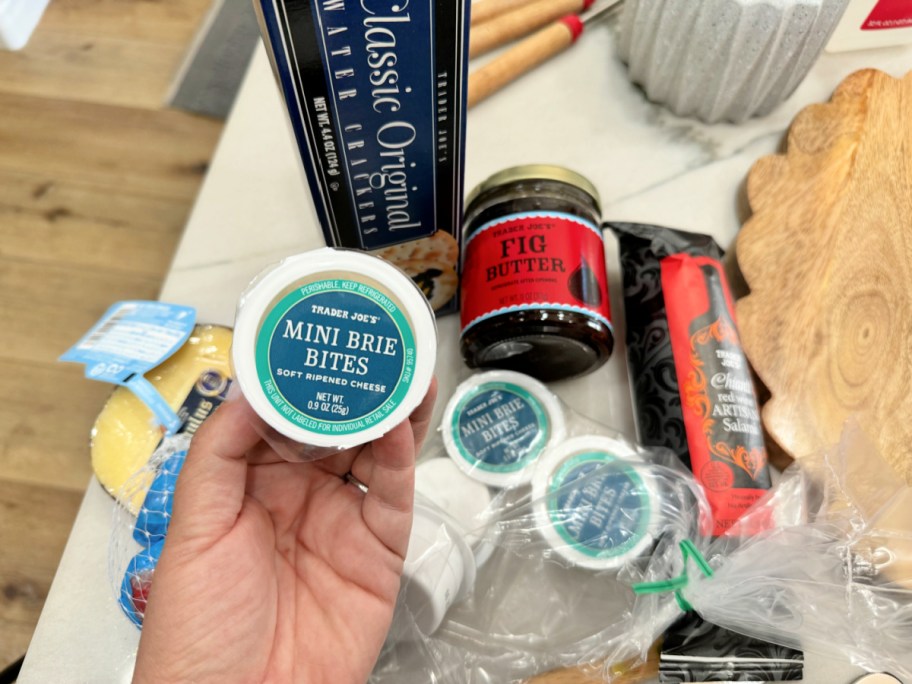 mini brie bites from trader joe's 