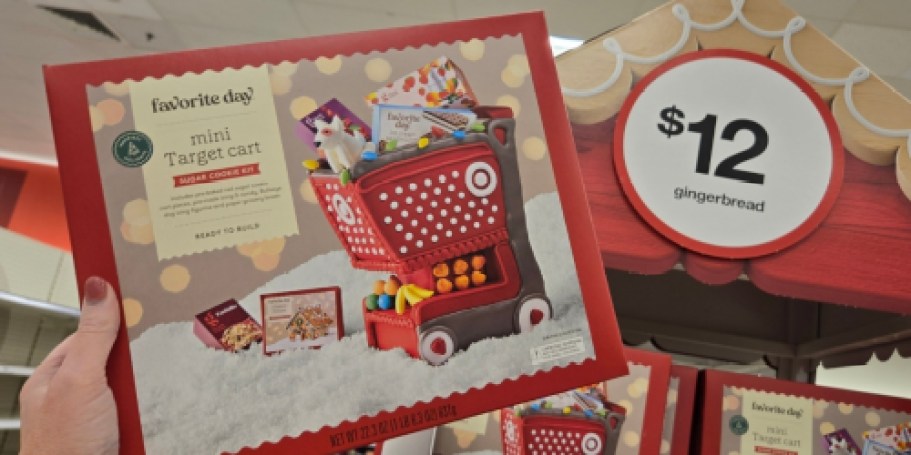 Target Gingerbread House Cookie Kits Just $10