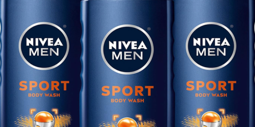 Nivea Men’s Sport Body Wash 3-Pack Only $10 Shipped on Amazon