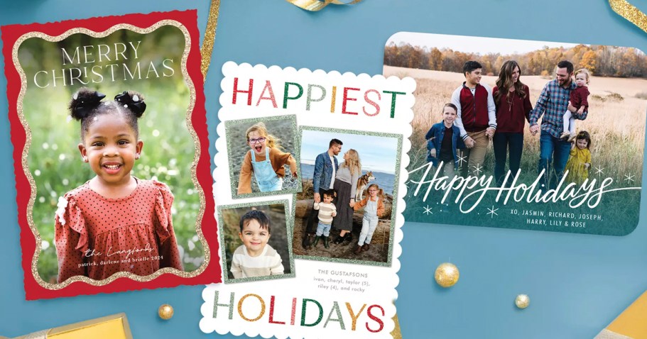 Up to 85% Off Groupon Christmas Photo Cards (As Low As 24¢ Each!)