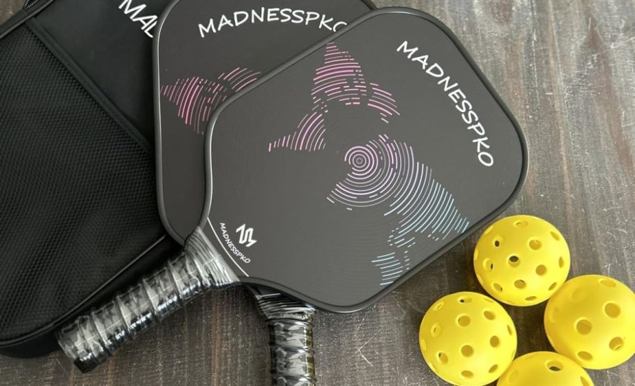 Pickleball Paddle Set Just $16.49 on Amazon | Perfect for Beginners