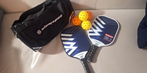 Pickleball Paddle Set JUST $14.39 on Amazon | Perfect for Beginners