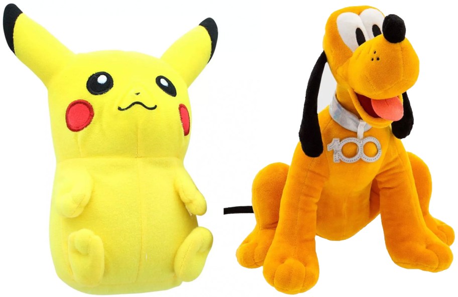 pikachu and pluto toys 