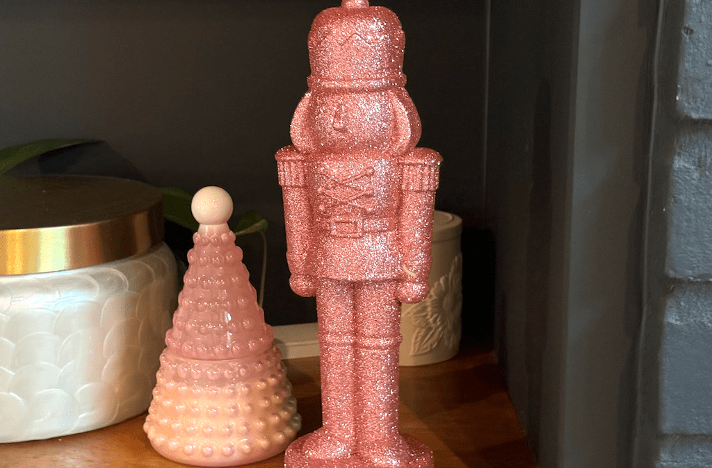 pink nutcracker from Target