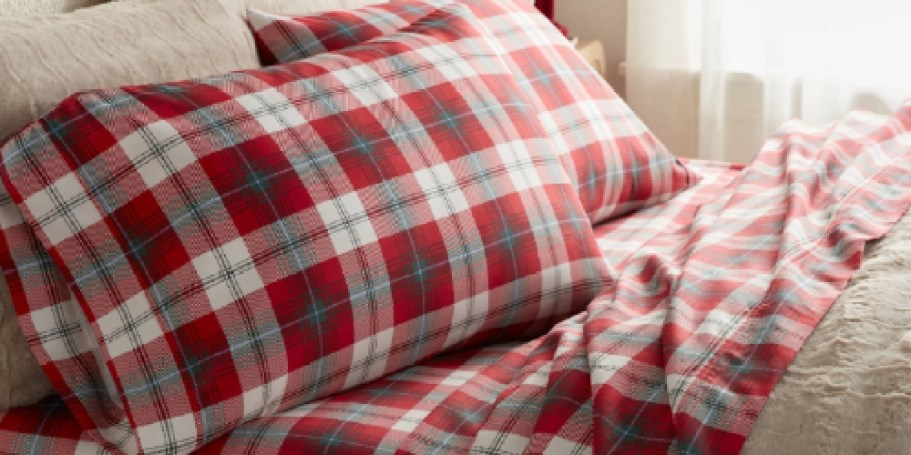 *Last Chance* 50% Off Target Threshold Bedding | Holiday Sheet Sets from $15 (Reg. $30)