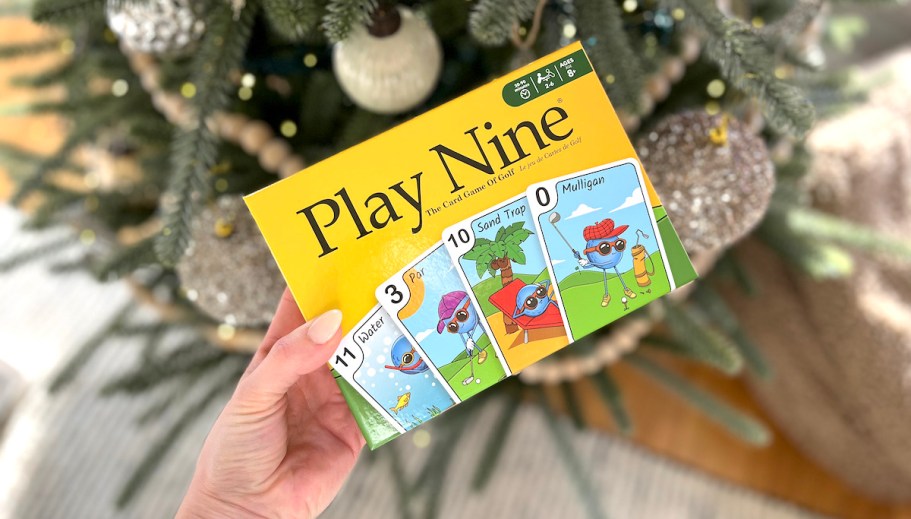 Play Nine Card Game Only $15 on Amazon (Easy Gift Idea)