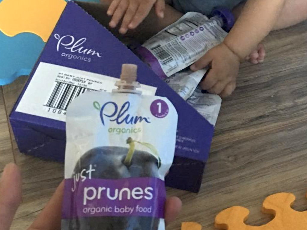 Plum Organics Organic Baby Food Pouch 4-Count ONLY $1 Shipped on Amazon