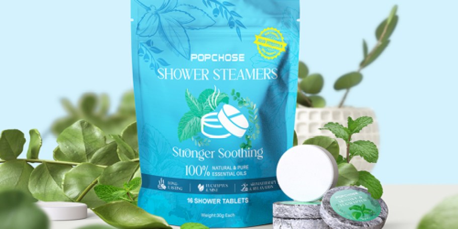 Shower Steamers w/ Essential Oils 16-Pack Just $8 Shipped on Amazon (Reg. $25)