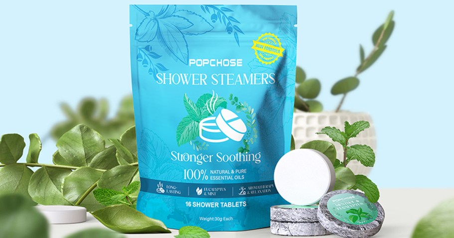 Shower Steamers w/ Essential Oils 16-Pack Just $8.32 Shipped for Amazon Prime Members