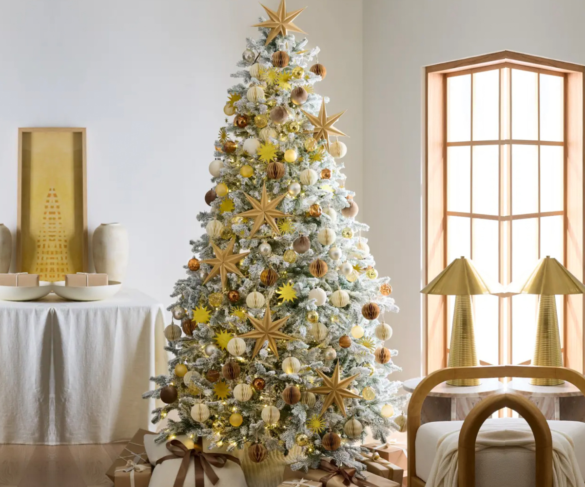 Quince Flocked Christmas Tree Back in Stock BUT Will Sell Out