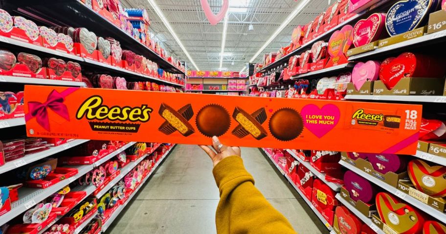 Reese's "I Love You This Much" Gift Box in hand in store