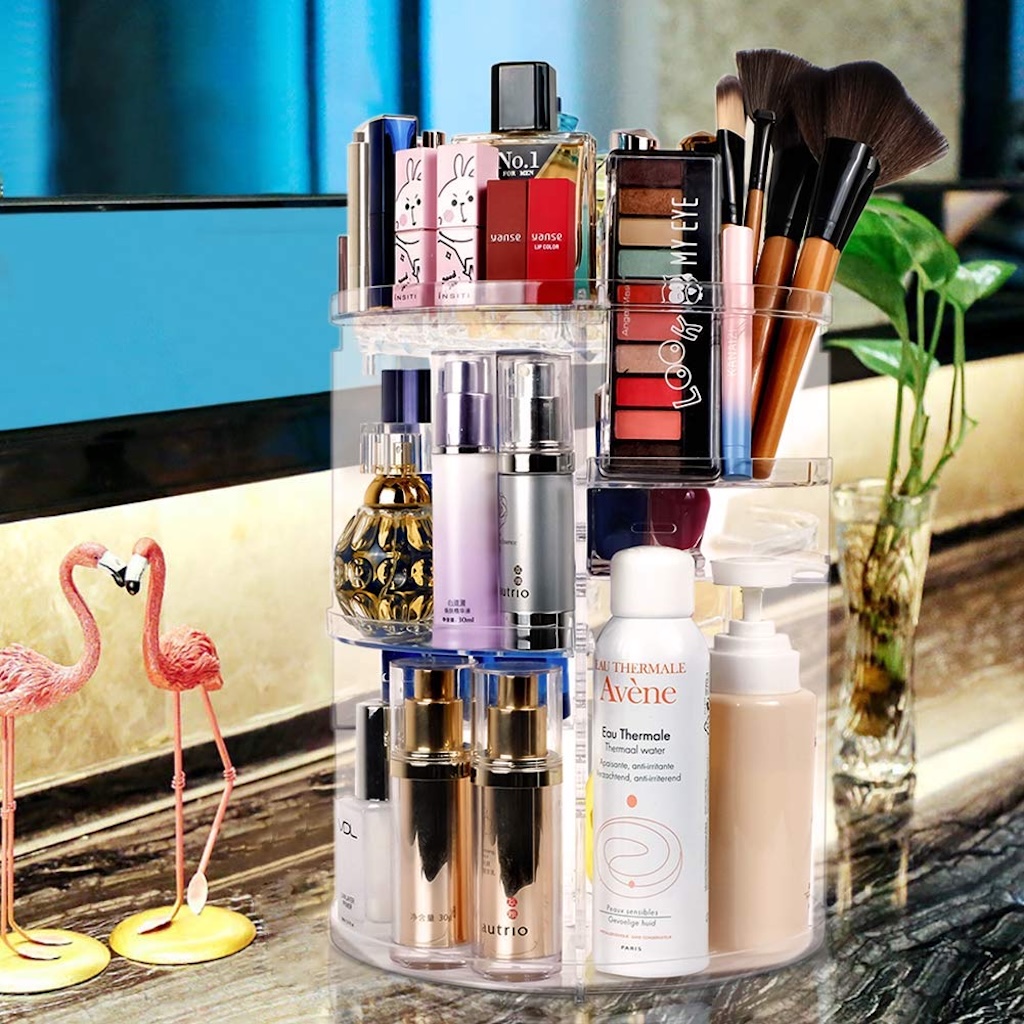 Rotating Makeup Organizer