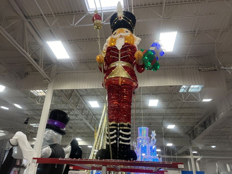 Pre-Lit Pop-Up Twinkling Nutcracker in store