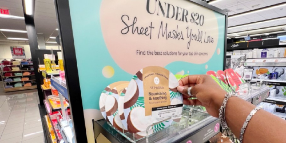 Buy 3, Get 1 Free Sephora Collection Face Masks on Kohls.com