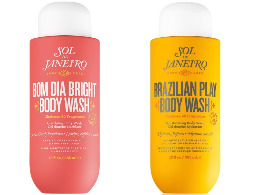 sol de janeiro body washes 