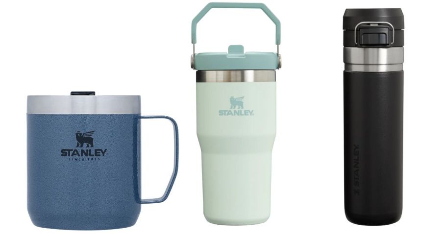 stanley drinkware stock images