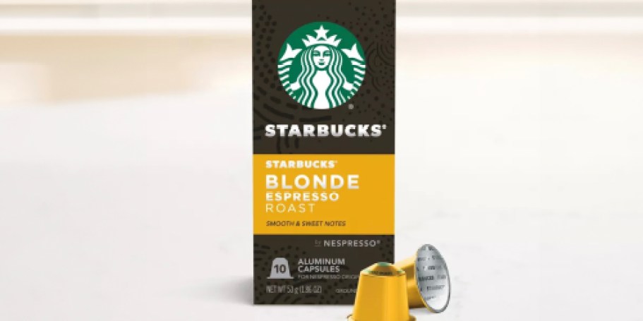 RARE Woot Promo Code + Free Shipping = Starbucks Nespresso Pods 120-Count Only $43 Shipped (JUST 35¢ Each)