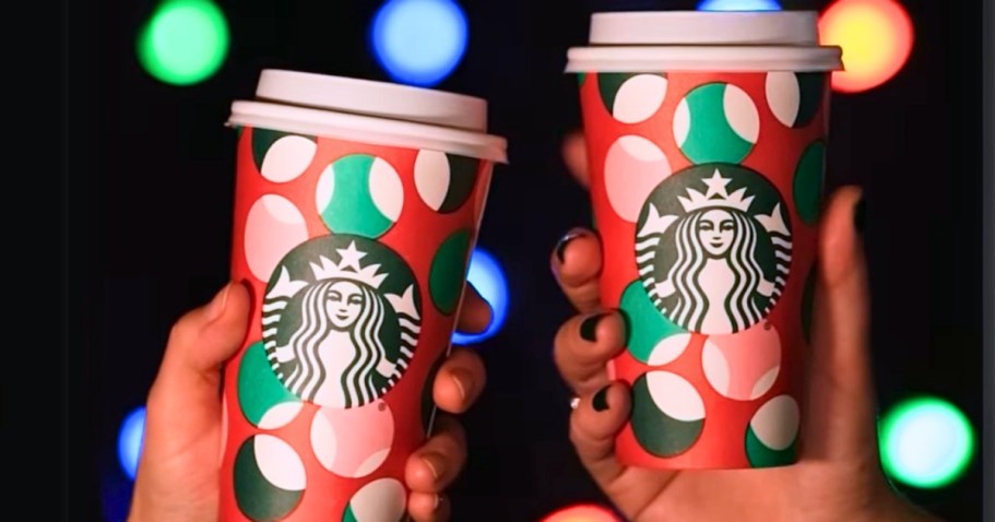 Starbucks Holiday Cups & Tumblers Now Available (+ Check Out the Holiday Menu!)