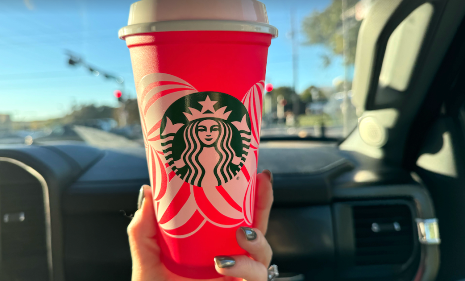 It's Starbucks Red Cup Day! Score a FREE Reusable Cup w/ Any Holiday Drink Hip2Save