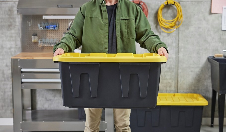 Large Storage Totes Only $6.97 on Lowes.com (100K Sold Last Week!)