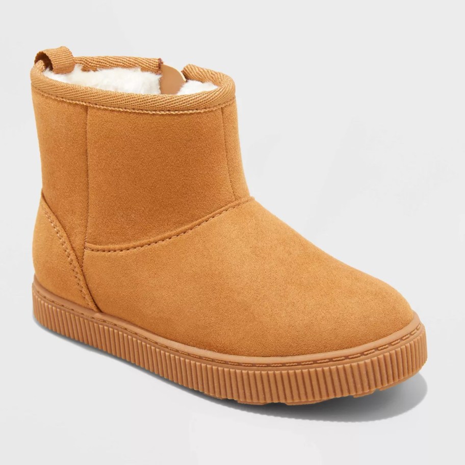 stock photo of suede boot