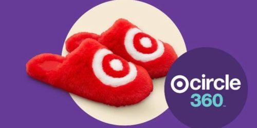 Free Target Bullseye Slippers for Circle 360 Members November 17th (+ 50% Off Membership)